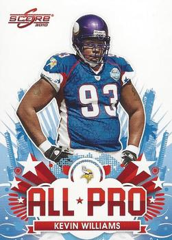 2010 Score - All Pro #11 Kevin Williams Front