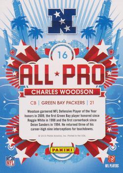2010 Score - All Pro #16 Charles Woodson Back