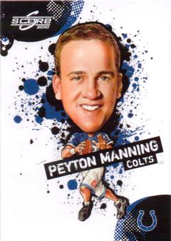 2010 Score - NFL Players #16 Peyton Manning Front