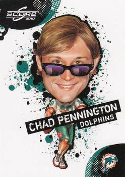 2010 Score - NFL Players #10 Chad Pennington Front