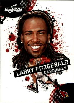 2010 Score - NFL Players #13 Larry Fitzgerald Front