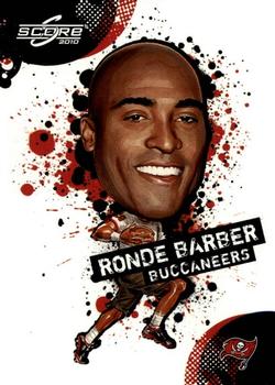 2010 Score - NFL Players #17 Ronde Barber Front