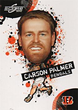2010 Score - NFL Players Glossy #8 Carson Palmer  Front