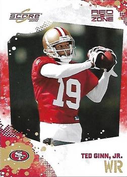 2010 Score - Red Zone #158 Ted Ginn Jr. Front