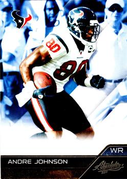 2011 Panini Absolute Memorabilia #41 Andre Johnson Front