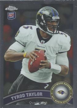 2011 Topps Chrome #26 Tyrod Taylor Front