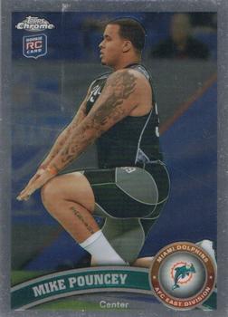 2011 Topps Chrome #66 Mike Pouncey Front