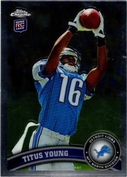2011 Topps Chrome #137 Titus Young Front