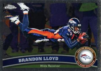 2011 Topps Chrome #162 Brandon Lloyd Front