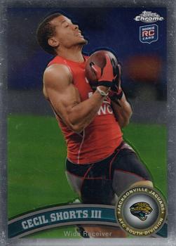 2011 Topps Chrome #196 Cecil Shorts III Front