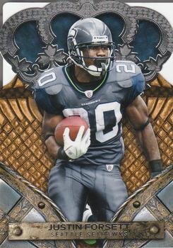 2011 Panini Crown Royale #47 Justin Forsett Front