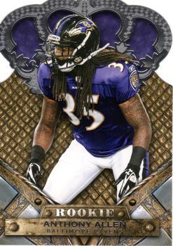 2011 Panini Crown Royale #108 Anthony Allen Front