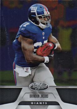 2011 Panini Certified #97 Brandon Jacobs Front