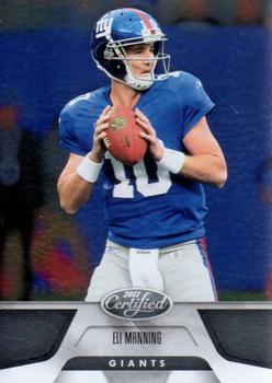 2011 Panini Certified #98 Eli Manning Front