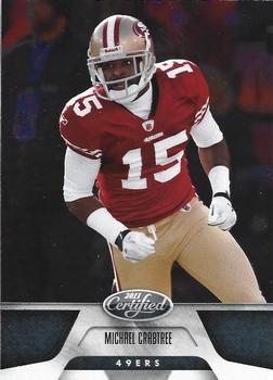 2011 Panini Certified #126 Michael Crabtree Front