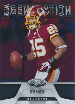 2011 Panini Certified #181 Evan Royster Front