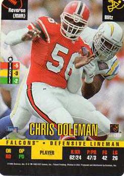 1995 Donruss Red Zone #NNO Chris Doleman Front