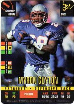 1995 Donruss Red Zone #NNO Myron Guyton Front