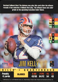 1995 Donruss Red Zone #NNO Jim Kelly Front