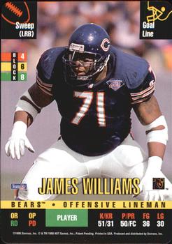 1995 Donruss Red Zone #NNO James Williams Front