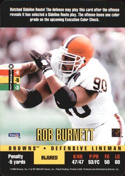 1995 Donruss Red Zone #NNO Rob Burnett Front
