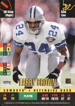 1995 Donruss Red Zone #NNO Larry Brown Front