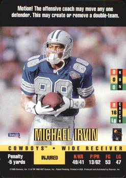 1995 Donruss Red Zone #NNO Michael Irvin Front