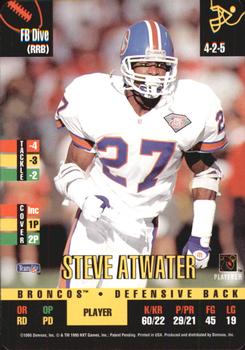 1995 Donruss Red Zone #NNO Steve Atwater Front