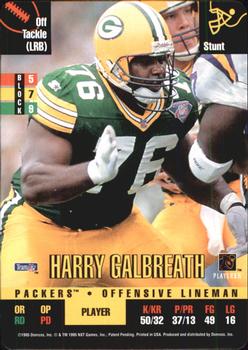 1995 Donruss Red Zone #NNO Harry Galbreath Front