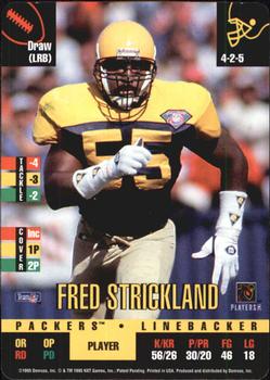1995 Donruss Red Zone #NNO Fred Strickland Front