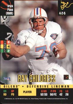1995 Donruss Red Zone #NNO Ray Childress Front