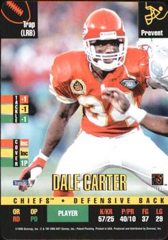 1995 Donruss Red Zone #NNO Dale Carter Front