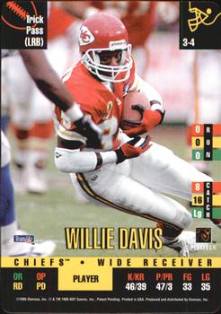 1995 Donruss Red Zone #NNO Willie Davis Front