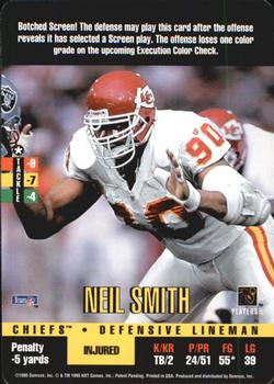 1995 Donruss Red Zone #NNO Neil Smith Front