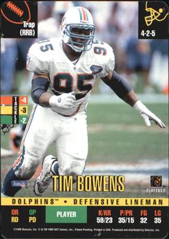 1995 Donruss Red Zone #NNO Tim Bowens Front
