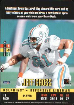 1995 Donruss Red Zone #NNO Jeff Cross Front