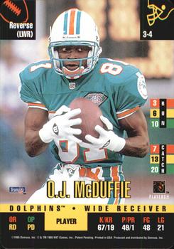 1995 Donruss Red Zone #NNO O.J. McDuffie Front