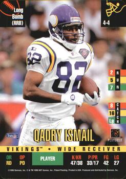 1995 Donruss Red Zone #NNO Qadry Ismail Front