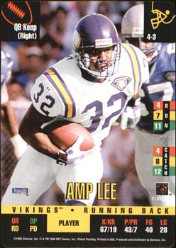 1995 Donruss Red Zone #NNO Amp Lee Front