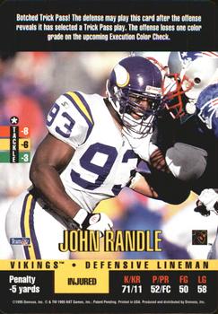 1995 Donruss Red Zone #NNO John Randle Front