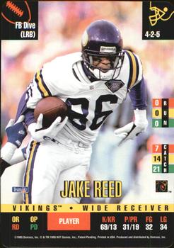 1995 Donruss Red Zone #NNO Jake Reed Front
