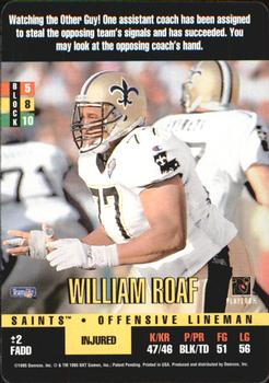 1995 Donruss Red Zone #NNO Willie Roaf Front