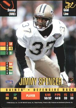 1995 Donruss Red Zone #NNO Jimmy Spencer Front