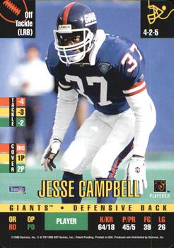 1995 Donruss Red Zone #NNO Jesse Campbell Front