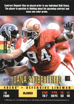 1995 Donruss Red Zone #NNO Dana Stubblefield Front