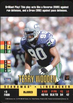 1995 Donruss Red Zone #NNO Terry Wooden Front