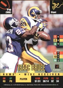 1995 Donruss Red Zone #NNO Isaac Bruce Front