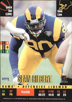 1995 Donruss Red Zone #NNO Sean Gilbert Front