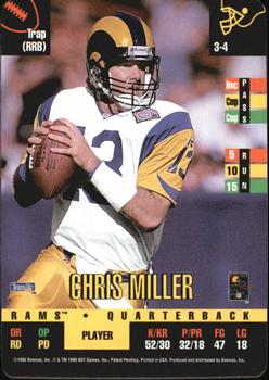 1995 Donruss Red Zone #NNO Chris Miller Front