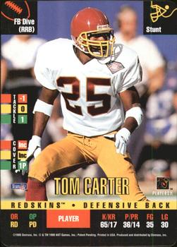 1995 Donruss Red Zone #NNO Tom Carter Front